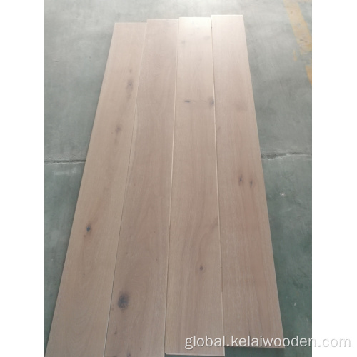 Rustic Wood Floor super matte oak engineered flooring smoke wooden floor Supplier